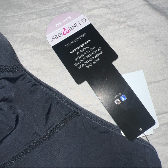 QT Intimates Wirefree Comfort Bra size 2X NEW PADDED Black - Picture 3 of 9